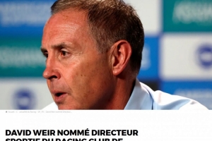 约等于去切尔西官方：前布莱顿总监大卫-威尔加入斯特拉斯堡