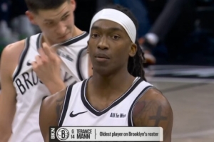 我成大哥了？29岁的特伦斯-曼恩已是篮网阵中最老球员